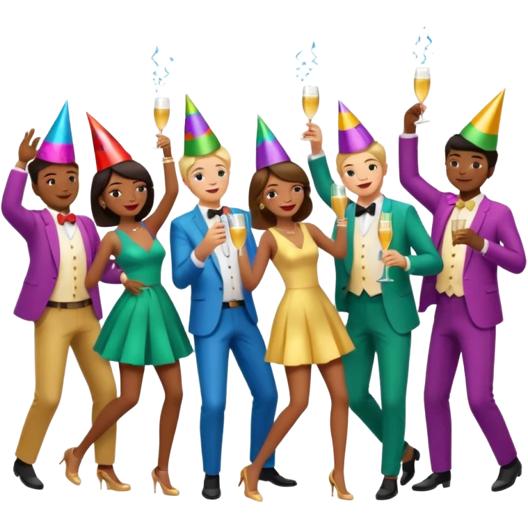 Halay çeken insanlar emoji