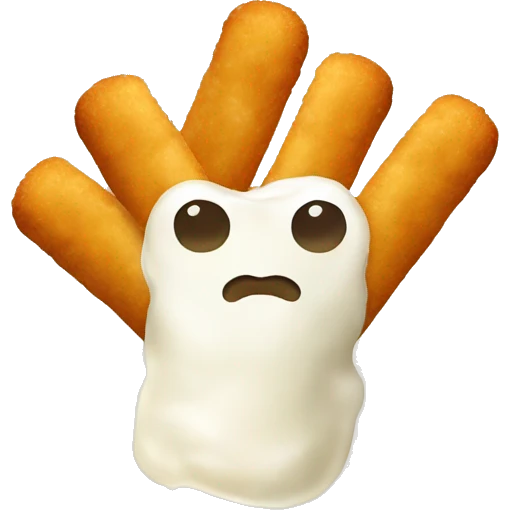 mozzarella sticks emoji