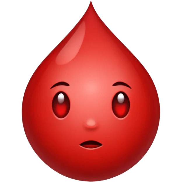 drop of blood emoji