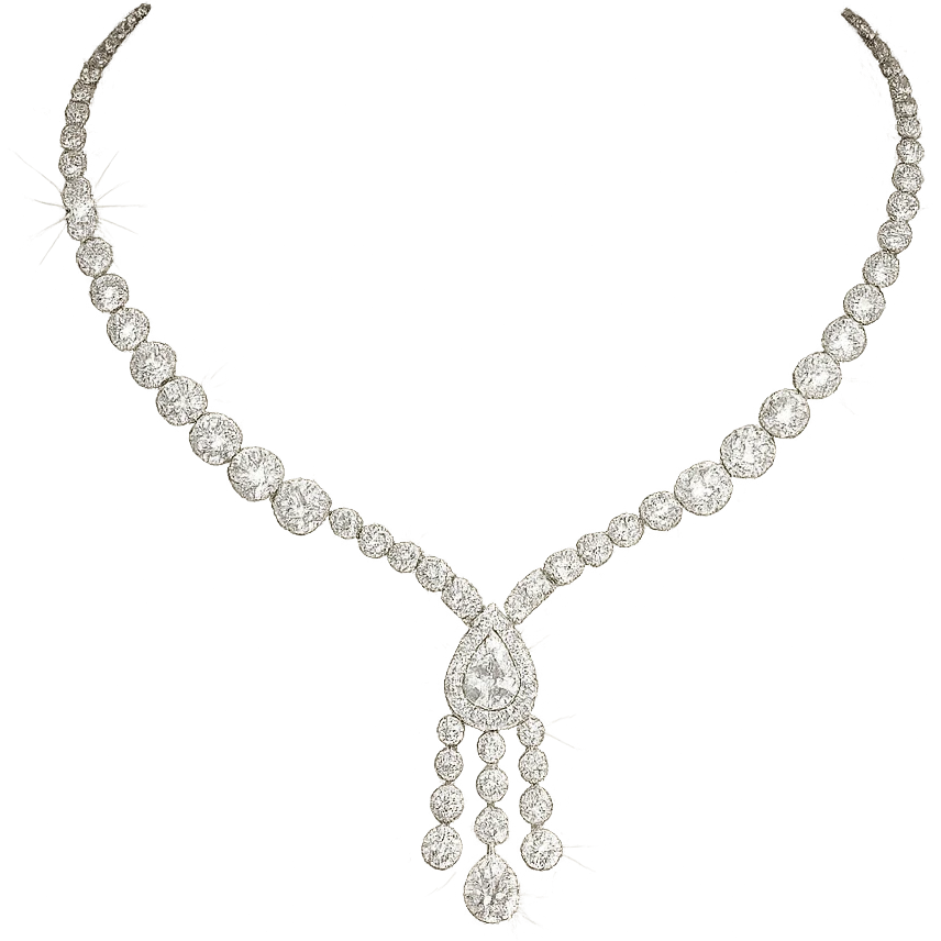 sparkling necklace, glamorous and stylish emoji
