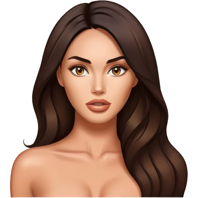naked Megan Fox emoji