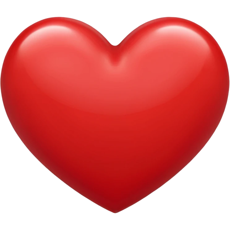 red heart emoji