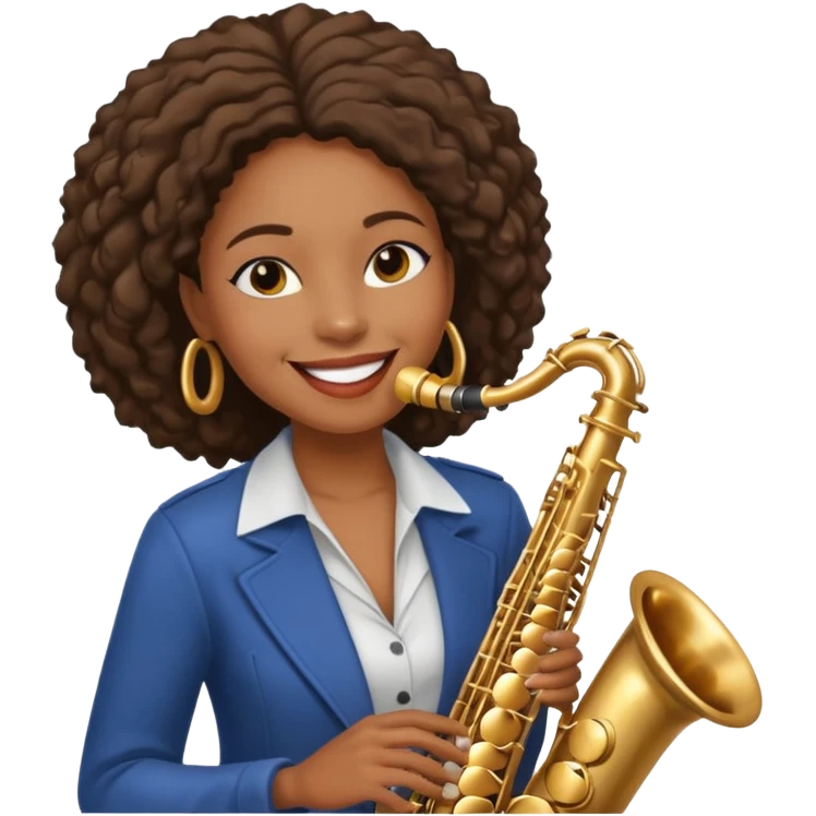 Street Music Performer black woman  emoji