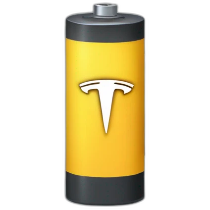 Battery Tesla  emoji
