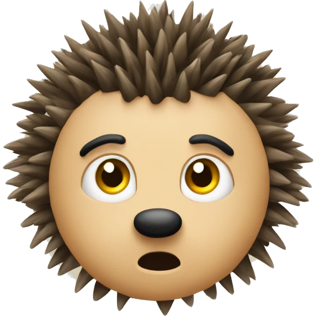 knarl: Resembles a hedgehog, but is highly suspicious and repels human contact, often confused with hedgehogs. emoji