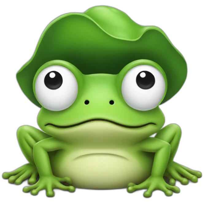 mr frog is canadian emoji