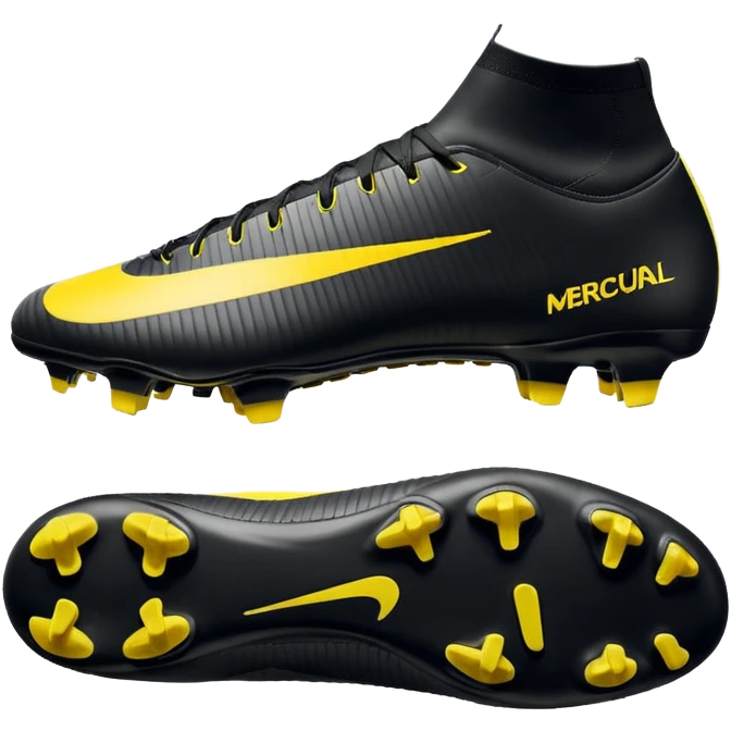 Nike Mercurial Vapor football boot, close-up emoji