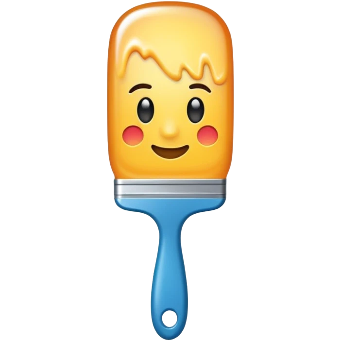 Busting silicon brush  emoji