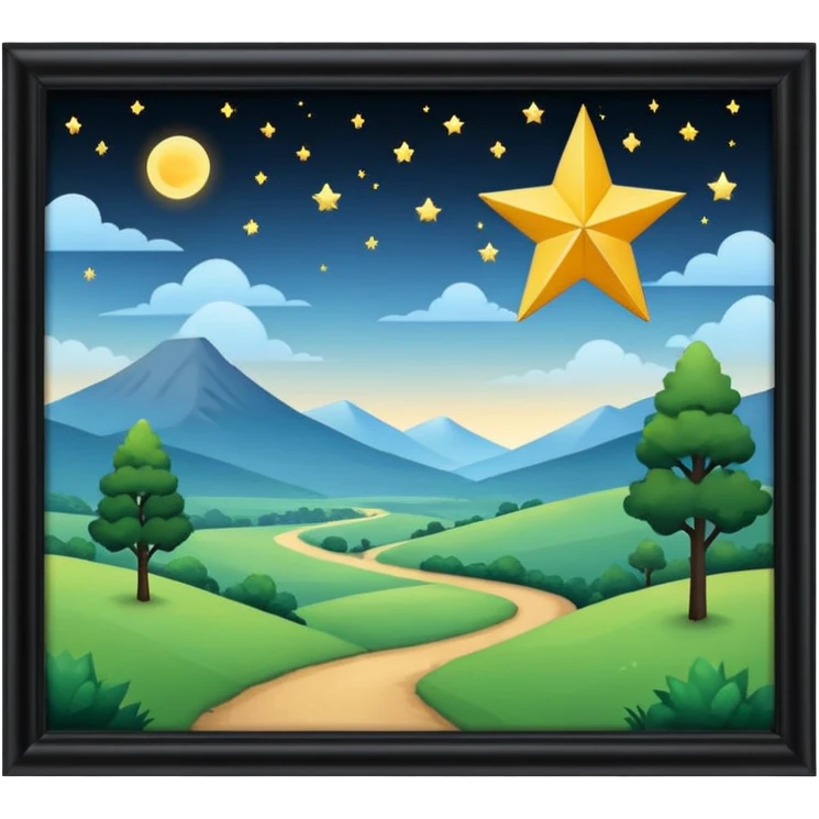 Celui en bas a droite l’étoile decale la a gauche emoji