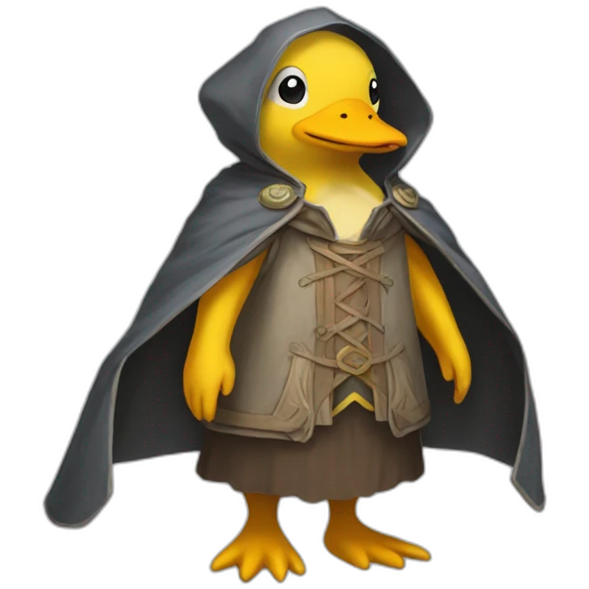 Psyduck medieval cape outfit emoji