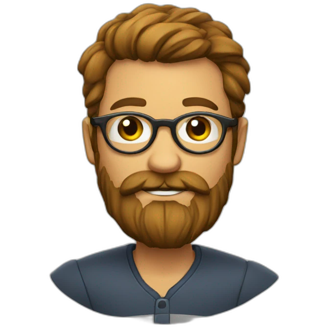 beard-man-glasses-rond emoji