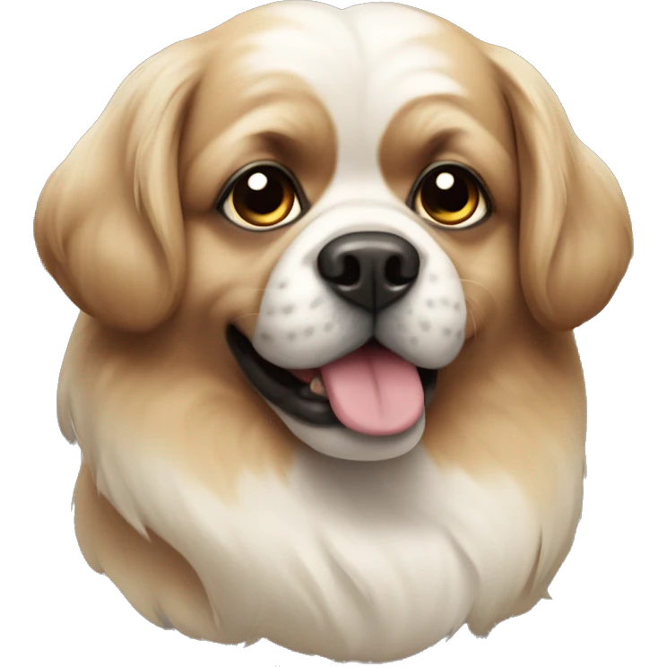 Dog pekines emoji