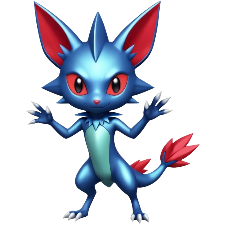 Shiny Exotic Bisharp-Sneasel-Weavile-Scizor-Hybrid-Creature emoji