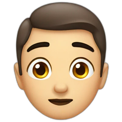 Eyebrow lifted emoji