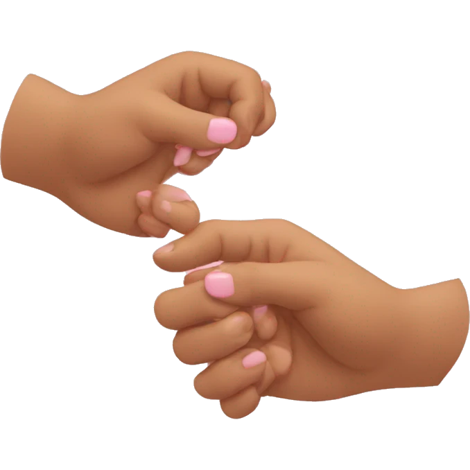 pinky promise emoji