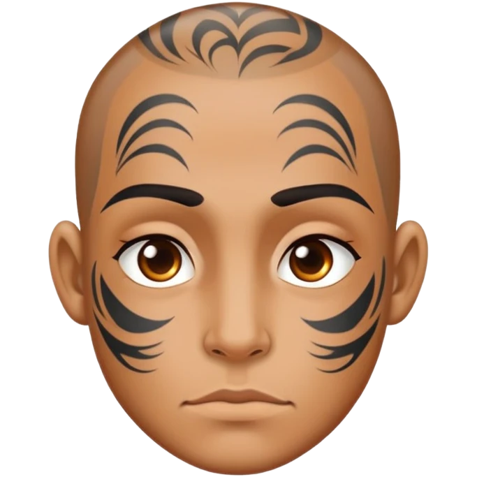 Face tattoos emoji emoji