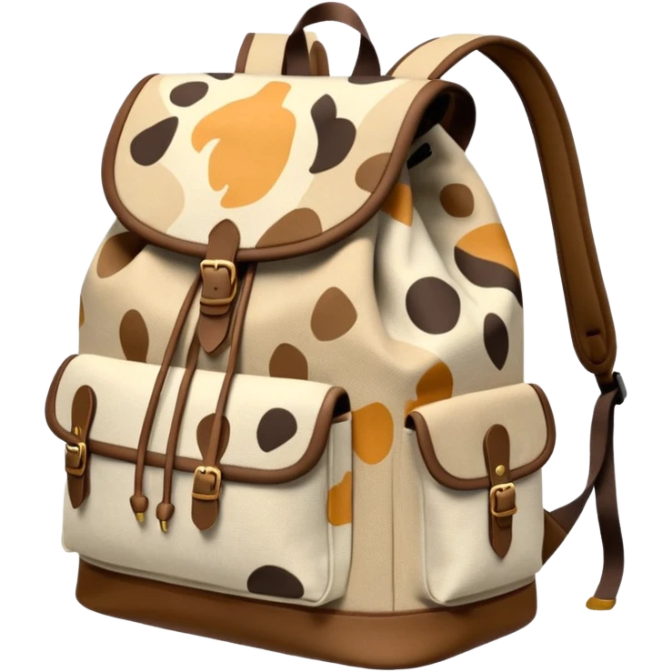 Backpack with Safari Animal emoji