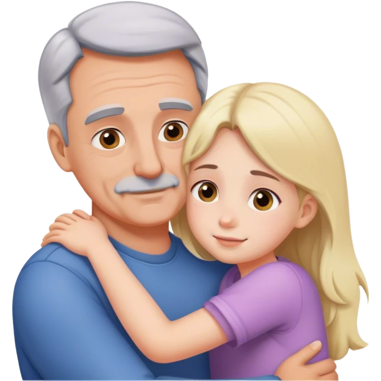 Daughter loves dad emoji