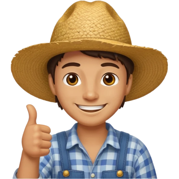 papa le gusta la iidea granjero  con puño de like emoji