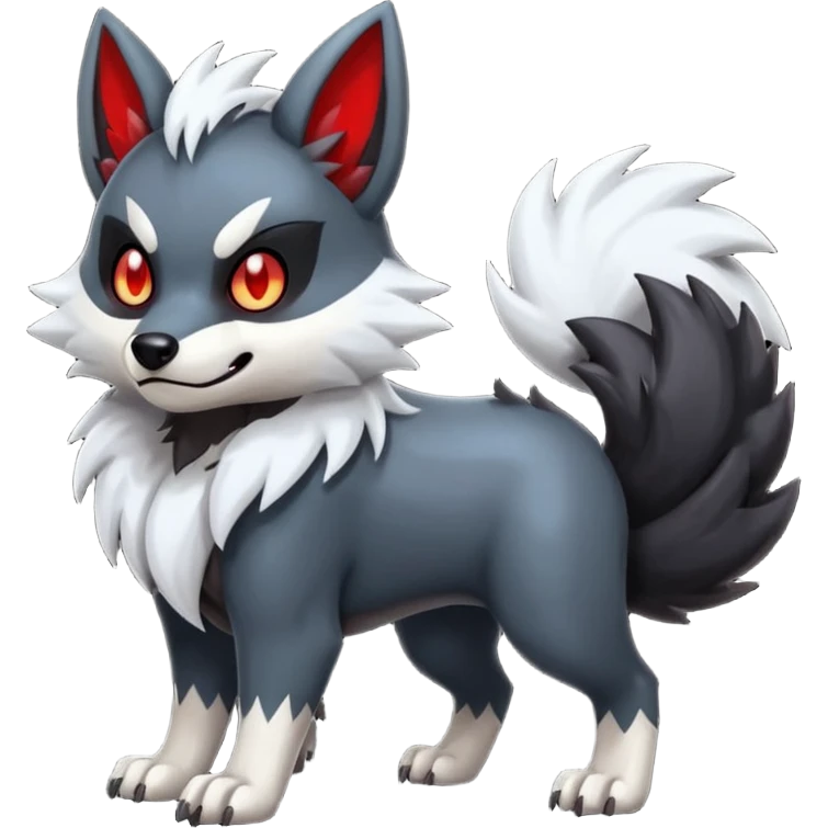 Obstagoon-Banshee-Zorua-Mightyena-Poochyena-fusion  emoji