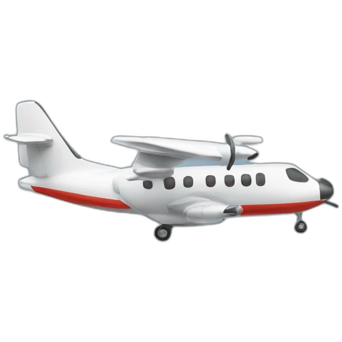 Tours jumelles avion emoji
