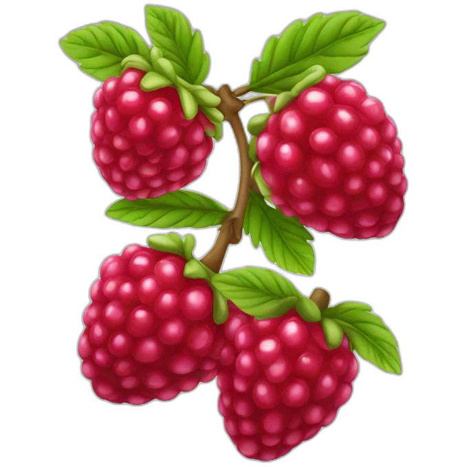 Framboises emoji