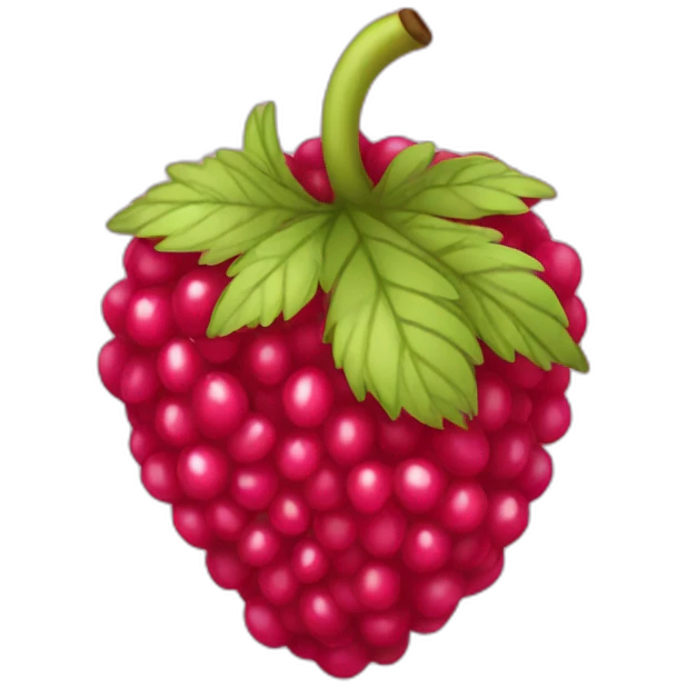 rasberry emoji