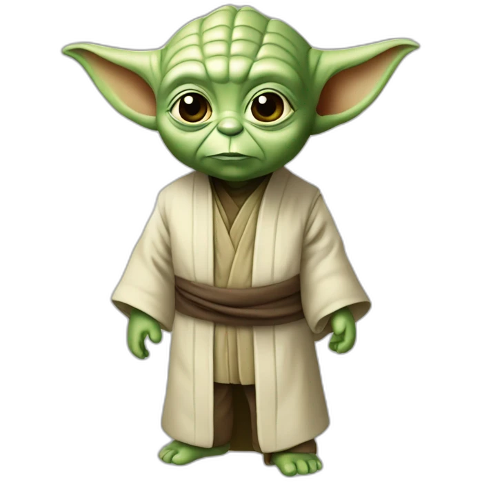 Bébé Maître yoda emoji