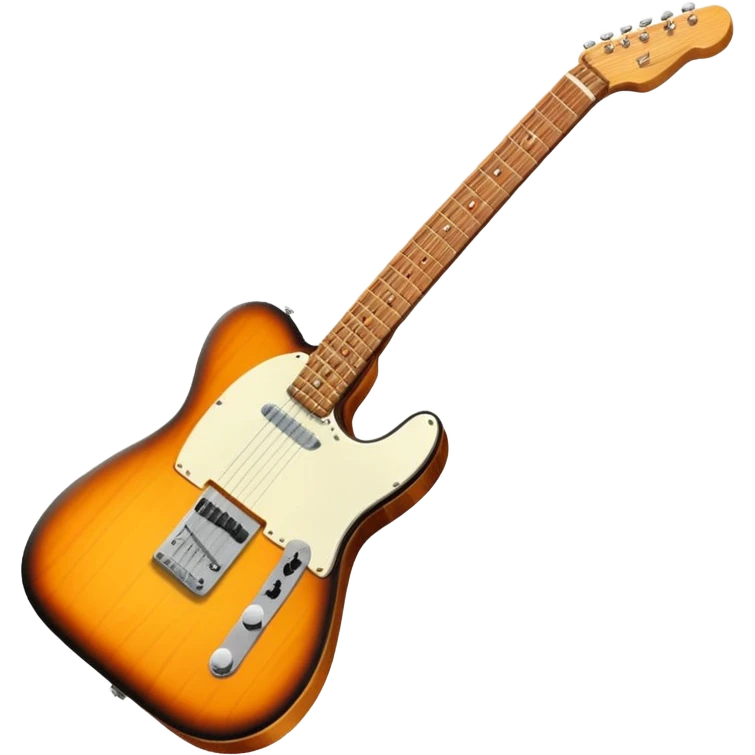 Guitare télécaster emoji