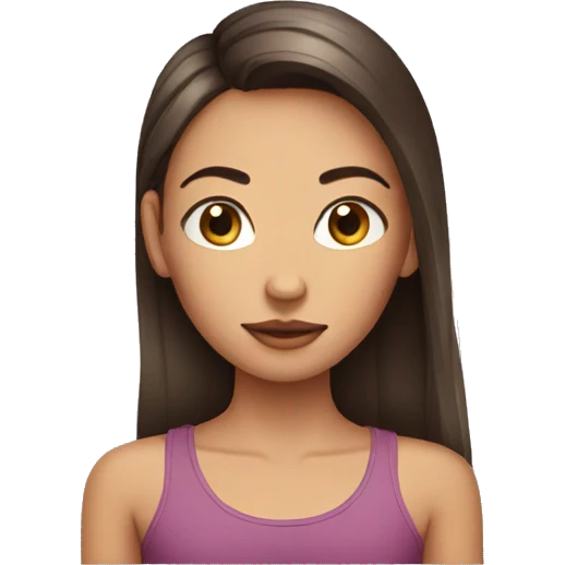 skinny girl emoji