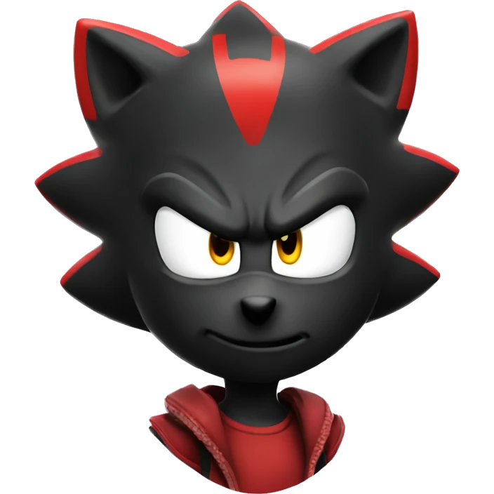 Shadow the hedgehog iOS  emoji