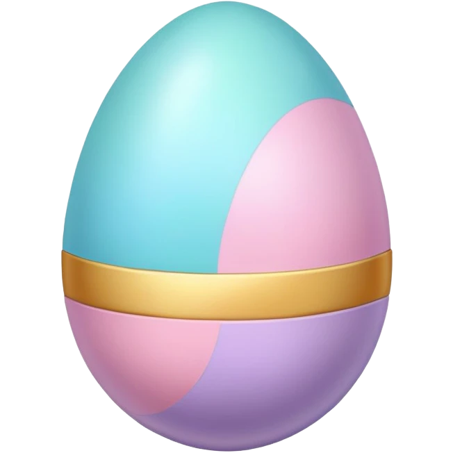 pastel easter egg emoji
