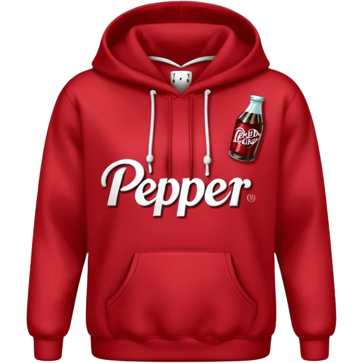 Dr.pepper hoodie  with bows￼ emoji