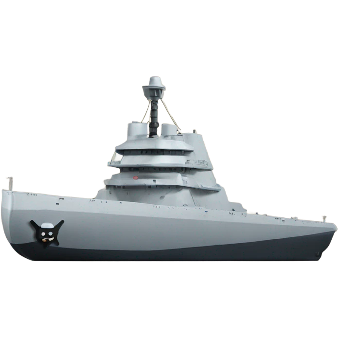 The Zumwalt ship emoji