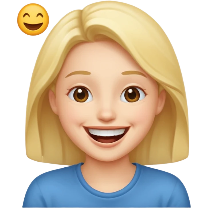 having fun emoji
