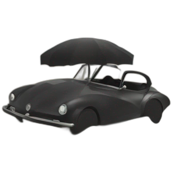 Noir sur plage emoji