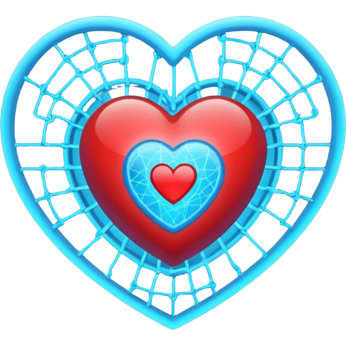 internet security heart emoji
