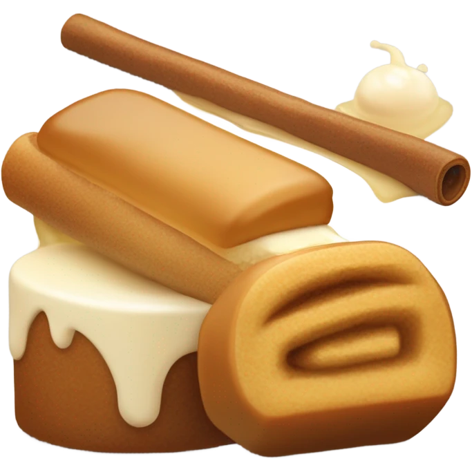 rol de canela emoji