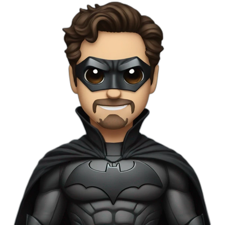 RDJ as Batman emoji