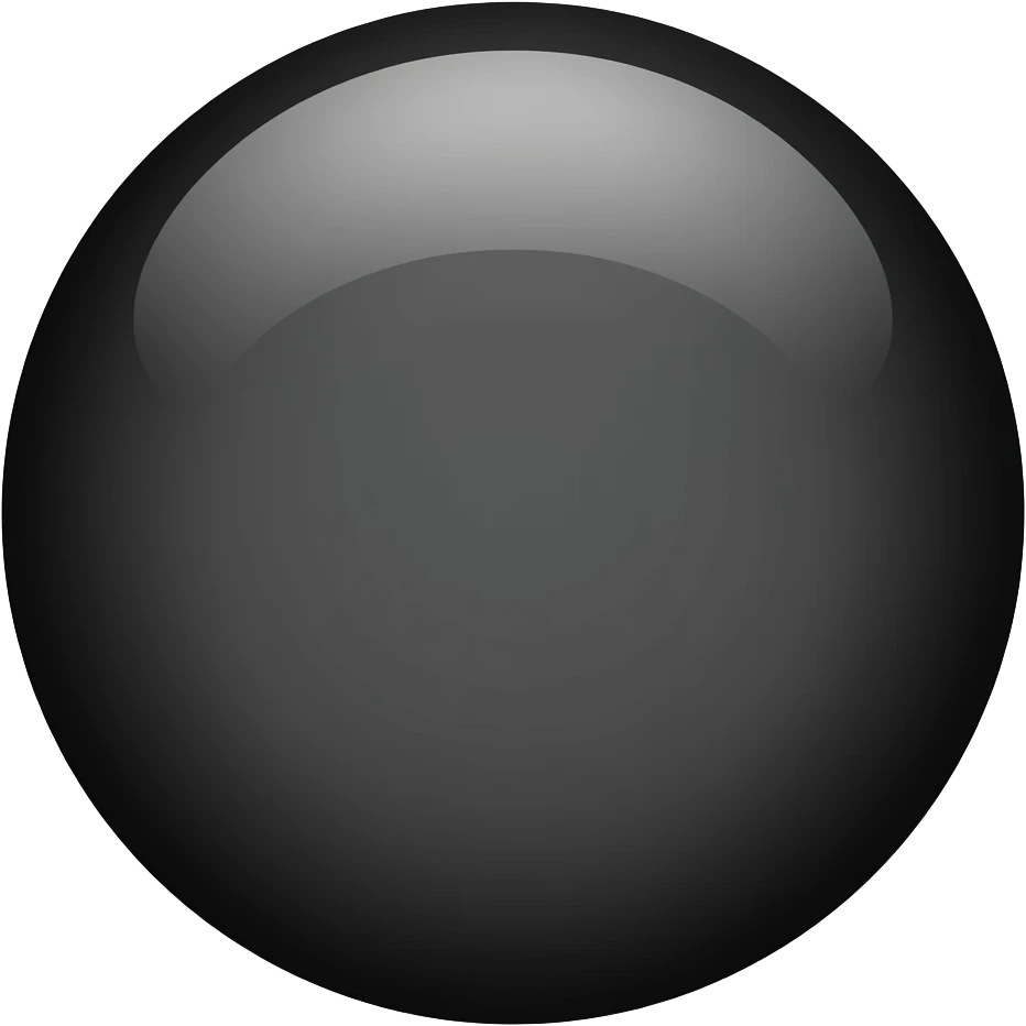 black circle emoji