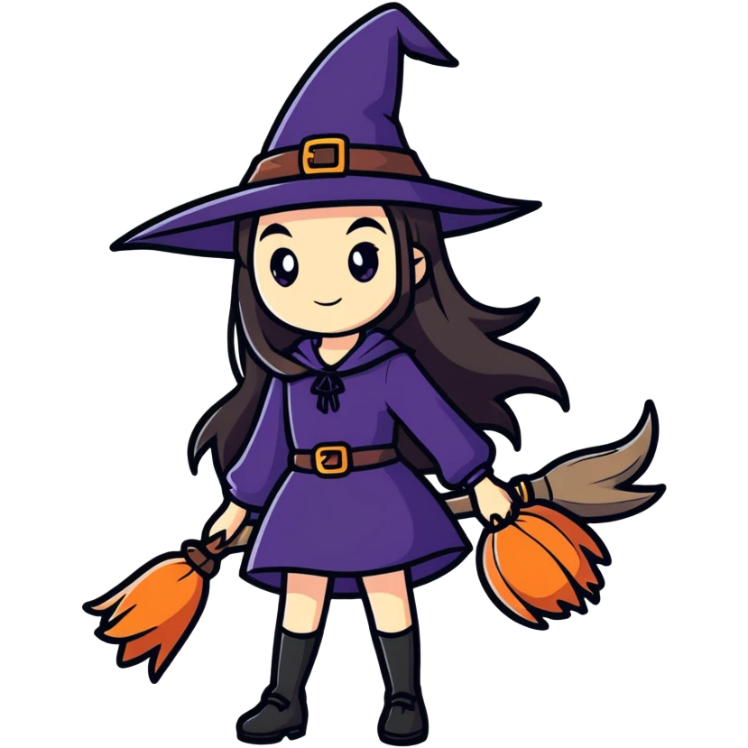 Witch's daughter emoji