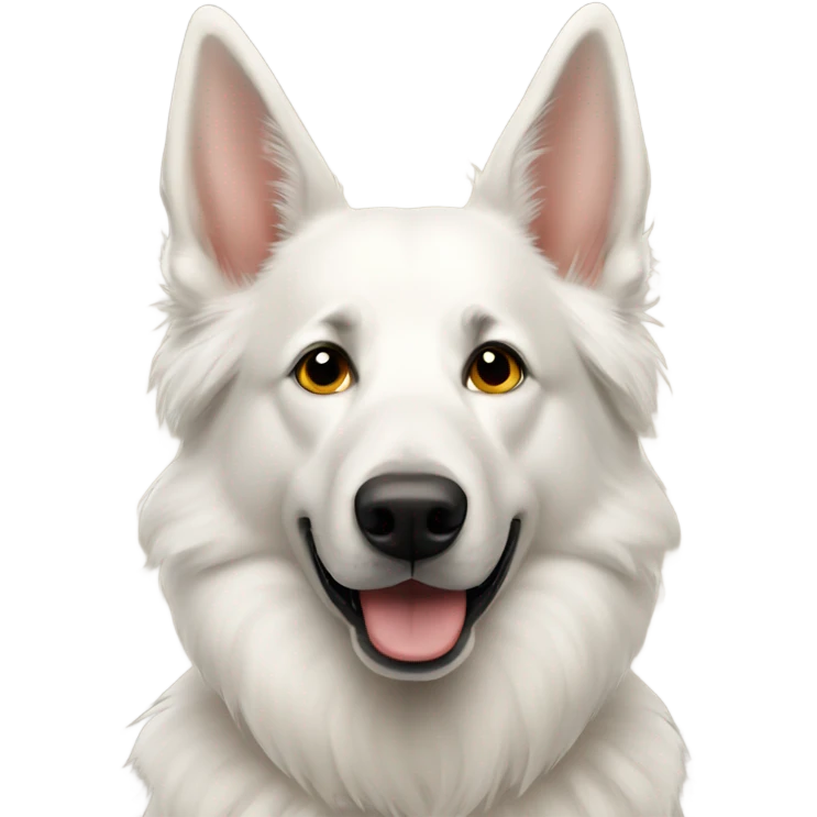 white shepherd emoji