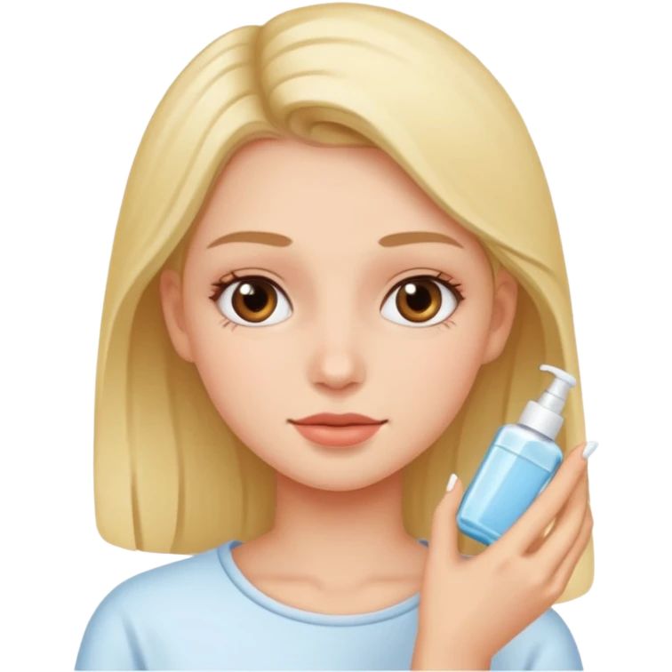 Skincare girl emoji