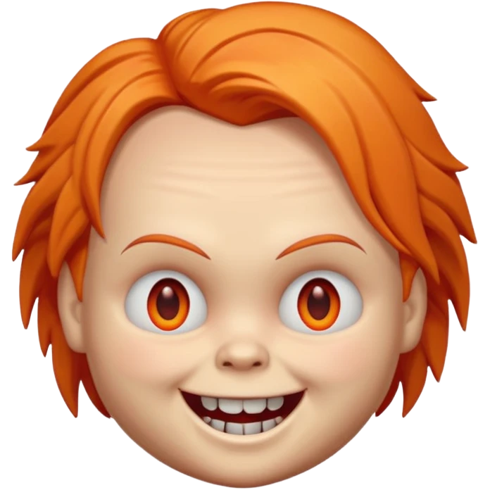 Un emojin de chuky emoji