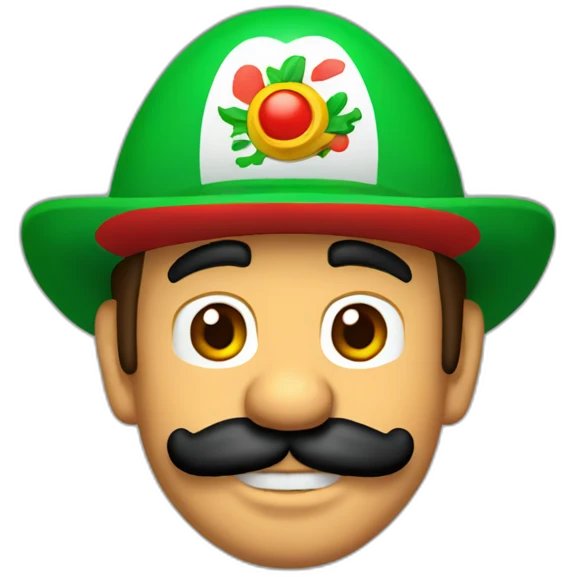 Mexican Mario Bross emoji