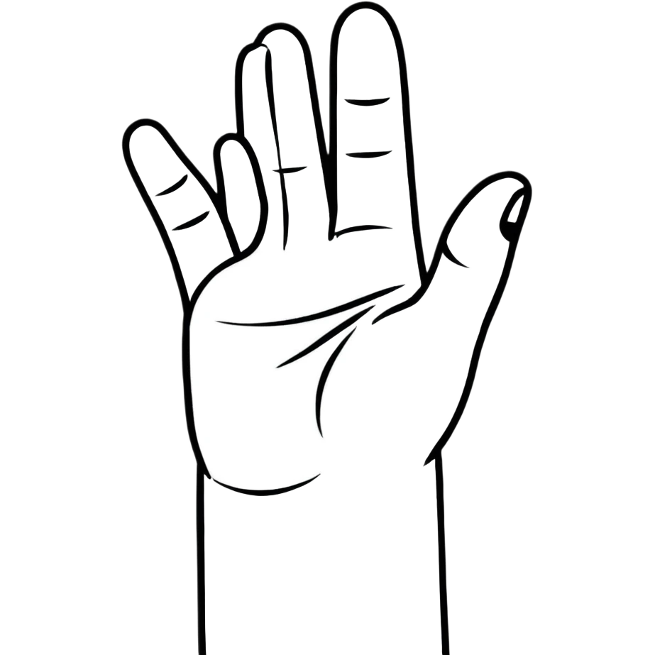 waving hand emoji