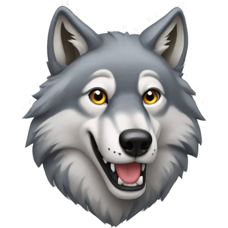 Wolf emoji