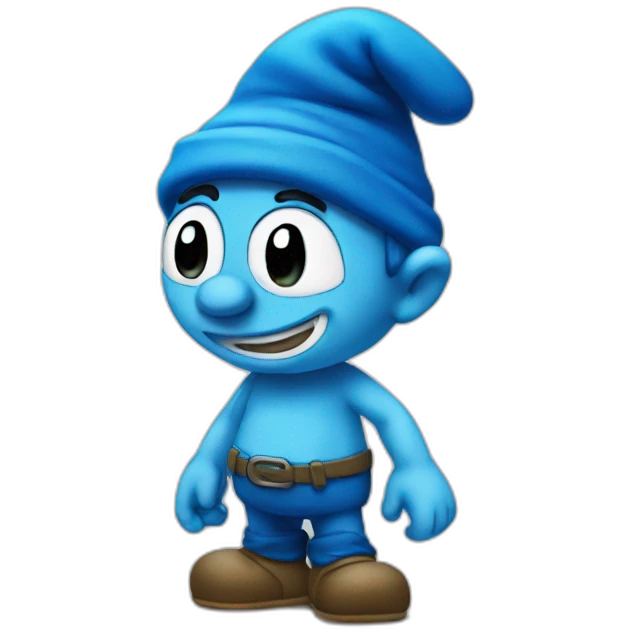 Smurf  emoji
