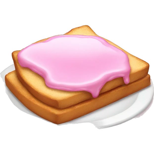a pink breakfast  emoji