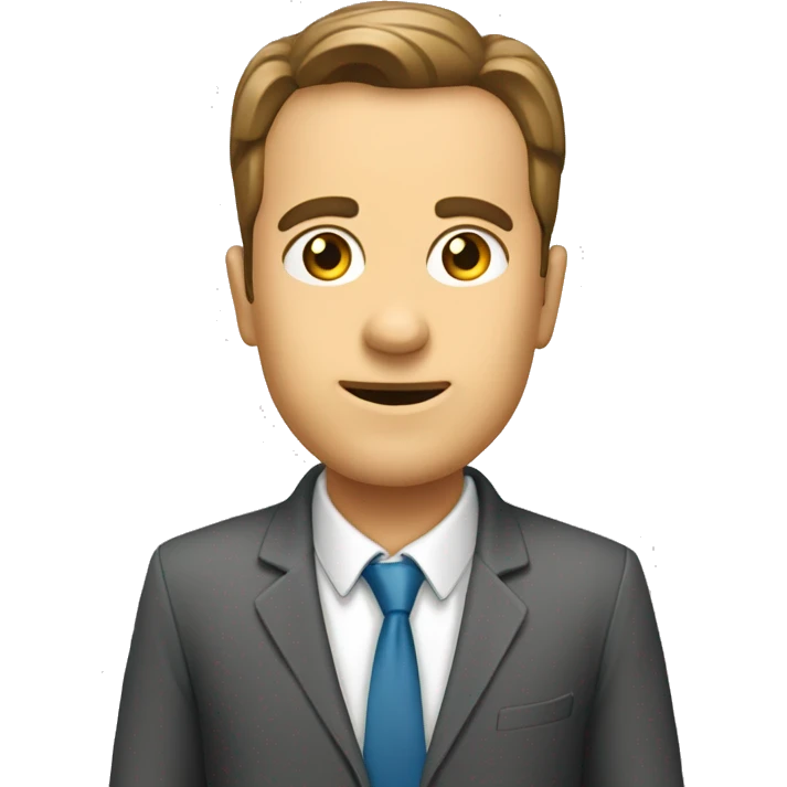 Corretor imobiliário emoji